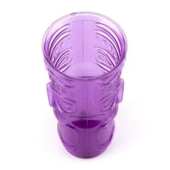 Promo 😉 Bars Plastic Purple Tiki Cup - 32 Ounce 😍 -BARS Sales Store 32oz purple tiki clean 3 1 800x