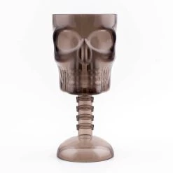 Best deal 🧨 Bars BarConic® Plastic Stemmed Skull Cup - 12 Ounce - Smoke 🧨
