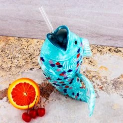 Deals 🥰 Bars BarConic® Rainbow Fish - Tiki Drinkware - 18oz 😍 -BARS Sales Store Barconic rainbowfish scene2 800x