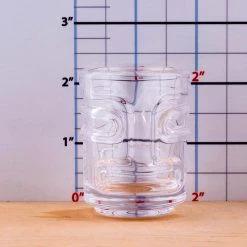 Deals 🛒 Bars BarConic® Tiki Shot Glasses - Stackable - Pack Of 12 🛒 -BARS Sales Store Barconic tiki shot set measurment 800x