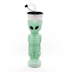 Best reviews of 👍 Bars BarConic® Alien Party Yard Cup W/ Lid And Straw - 27 Ounce ✨