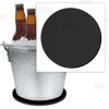 Best reviews of 🛒 Bars Black Beer Bucket Coaster - 8.75" Diameter (Reuseable) 💯