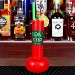 Best Sale 😍 Bars Plastic Bong Cup - 24 Ounce 🥰 -BARS Sales Store bong cup scene1 800x