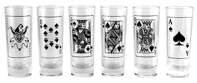 Cheapest ๐ Bars Poker Shot Glass Set ๐งจ 2 Cheapest ๐ Bars Poker Shot Glass Set ๐งจ - Image 2