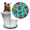 New 🤩 Bars Beer Bucket Coaster - Sugar Skulls (Serveral Colors Available) 😉