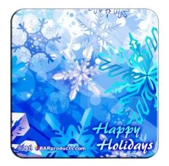 Coupon 🎁 Bars Cork Bottom Coasters - 🎅 Christmas Theme - 4" 🔔 -BARS Sales Store coaster happy holidays 1 bs 800x