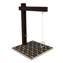 Outlet ๐ฏ Bars Large Tabletop Ring Toss Game - Black Skulls ๐