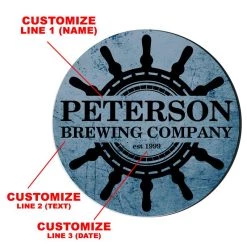 Hot Sale 🛒 Bars CUSTOMIZABLE Coaster - Ship Wheel Design - 4in Round Foam ✔️ 11 Hot Sale 🛒 Bars CUSTOMIZABLE Coaster - Ship Wheel Design - 4in Round Foam ✔️ -BARS Sales Store customize coaster round foam ship web2 800x