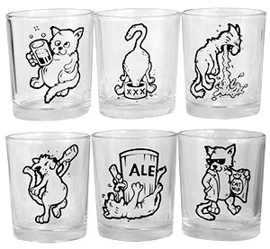 Cheap 🎉 Bars Drunk Kitties Shot Glass Set 🛒 8 Cheap 🎉 Bars Drunk Kitties Shot Glass Set 🛒 - Image 8