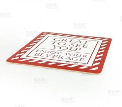 Coupon ๐ฅ Bars Square Drink Coasters "Enjoy Your Beverage" 3.5 Inch By 3.5" - Pack Of 125 ๐ฅ 9 Coupon ๐ฅ Bars Square Drink Coasters "Enjoy Your Beverage" 3.5 Inch By 3.5" - Pack Of 125 ๐ฅ -BARS Sales Store drink coasters red enjoy bpc 4 800x