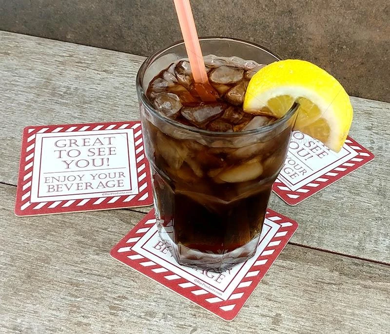 Coupon ๐ฅ Bars Square Drink Coasters "Enjoy Your Beverage" 3.5 Inch By 3.5" - Pack Of 125 ๐ฅ 2 Coupon ๐ฅ Bars Square Drink Coasters "Enjoy Your Beverage" 3.5 Inch By 3.5" - Pack Of 125 ๐ฅ - Image 2