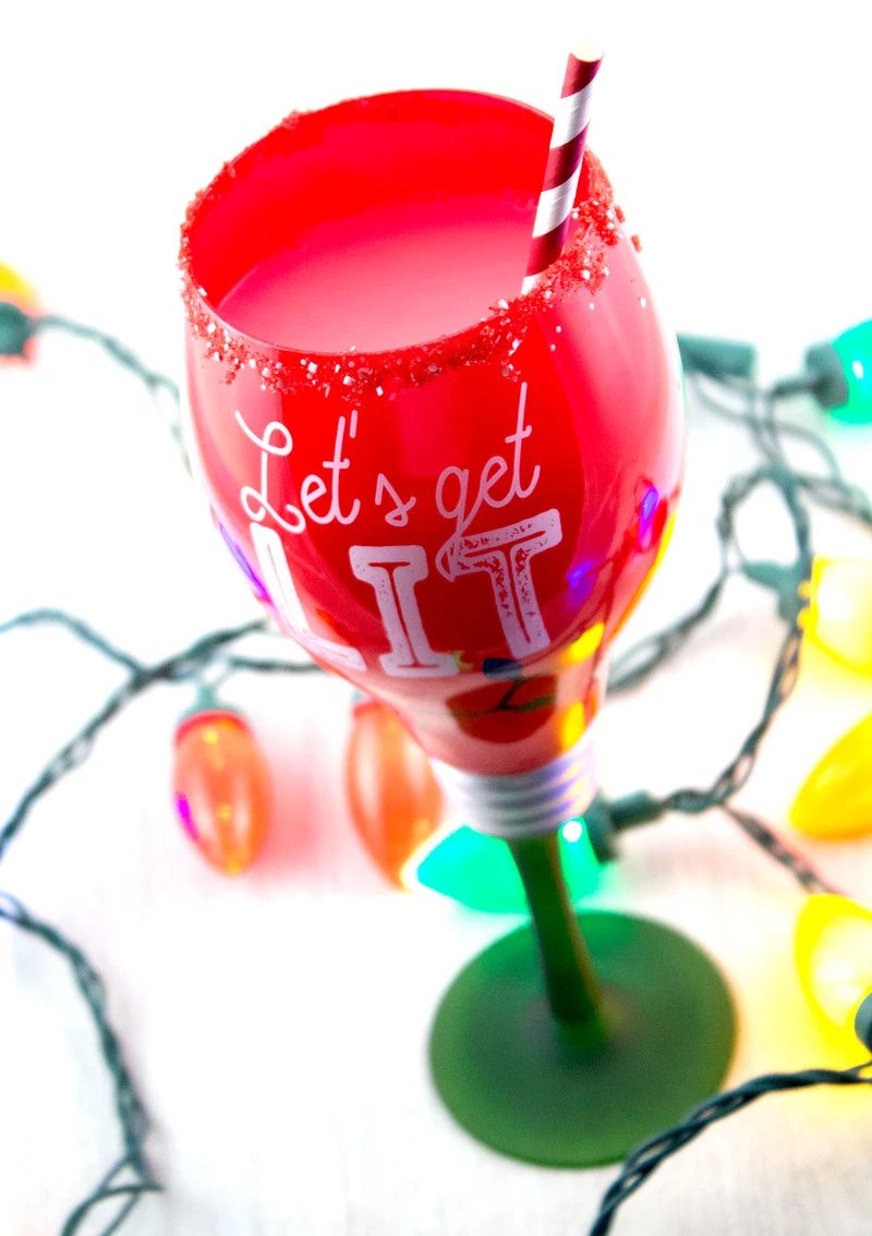 Best deal 😉 Bars Holiday Novelty Wine Glass - Let's Get Lit - 20 Ounce 🥰 3 Best deal 😉 Bars Holiday Novelty Wine Glass - Let's Get Lit - 20 Ounce 🥰 - Image 3