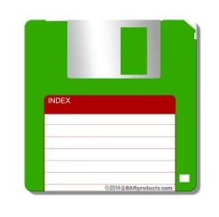 Best reviews of 👏 Bars Floppy Disk Foam Kolorcoat™ Coaster- 3.5 Inch Square 🔔 -BARS Sales Store green floppy disks foam coaster 2 800x