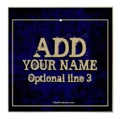 Best Pirce ⌛ Bars ADD YOUR NAME Large Tabletop Ring Toss Game - Grunge Blue 🌟 -BARS Sales Store grunge add your name ring toss game blue 3 800x