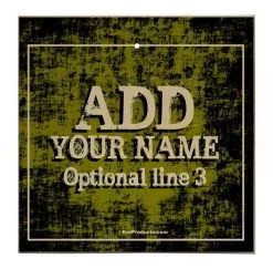 Brand new ❤️ Bars ADD YOUR NAME Large Tabletop Ring Toss Game - Grunge Gold 🔔 -BARS Sales Store grunge add your name ring toss game gold 3 2 800x