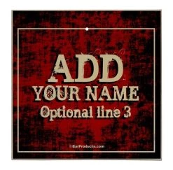 Best Pirce 🎉 Bars ADD YOUR NAME Large Tabletop Ring Toss Game - Grunge Red 🤩 -BARS Sales Store grunge add your name ring toss game red 3 2 800x