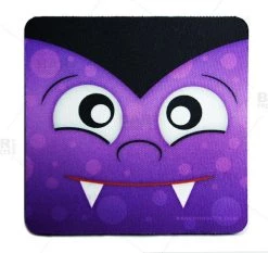 Deals 🛒 Bars Foam Coasters - 💀 Halloween Themed - 3.5 Inch Square 👍 -BARS Sales Store halloween coaster dracula bpc 800x