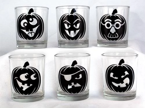 Promo ๐ Bars Jack O'Lantern Votive/Shot Glass - 2.5 Ounce ๐ 1 Promo ๐ Bars Jack O'Lantern Votive/Shot Glass - 2.5 Ounce ๐