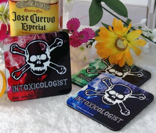 Discount 🔥 Bars Cork Bottom Coaster - Intoxicologist Series ⭐ 2 Discount 🔥 Bars Cork Bottom Coaster - Intoxicologist Series ⭐ - Image 2