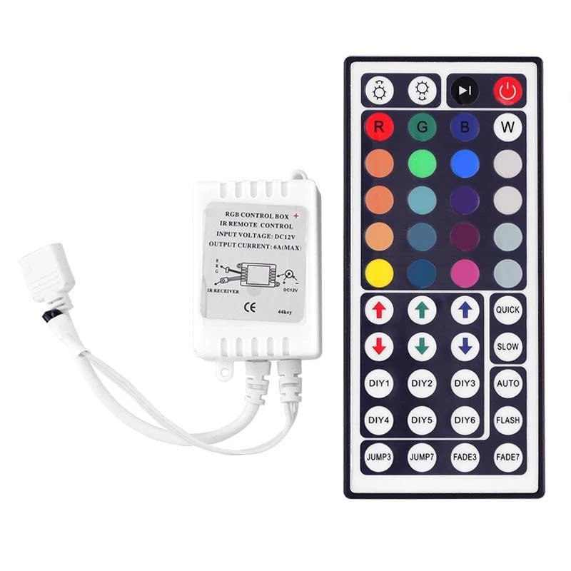 Brand new ❤️ Bars 17 Key LED RGB RF Controller - Mini Wireless With Remote 👏 1 Brand new ❤️ Bars 17 Key LED RGB RF Controller - Mini Wireless With Remote 👏