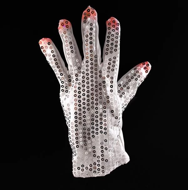 Promo ❤️ Bars Sequin Glove - Rock Star LED Left Hand 🔔 2 Promo ❤️ Bars Sequin Glove - Rock Star LED Left Hand 🔔 - Image 2