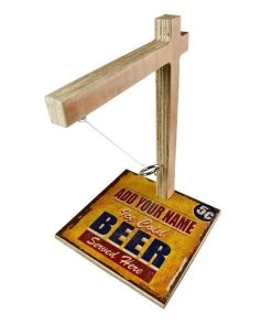 Brand new 🌟 Bars ADD YOUR NAME Large Tabletop Ring Toss Game - Ice Cold Beer 👍 -BARS Sales Store lg g rt lrg icb 2 800x