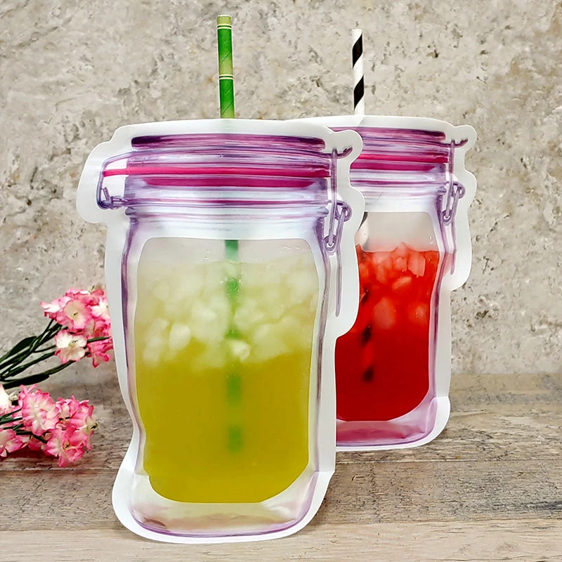 Cheapest 👍 Bars Mason Jar Zipper Cocktail Pouch - 17 Ounce 🥰 3 Cheapest 👍 Bars Mason Jar Zipper Cocktail Pouch - 17 Ounce 🥰 - Image 3
