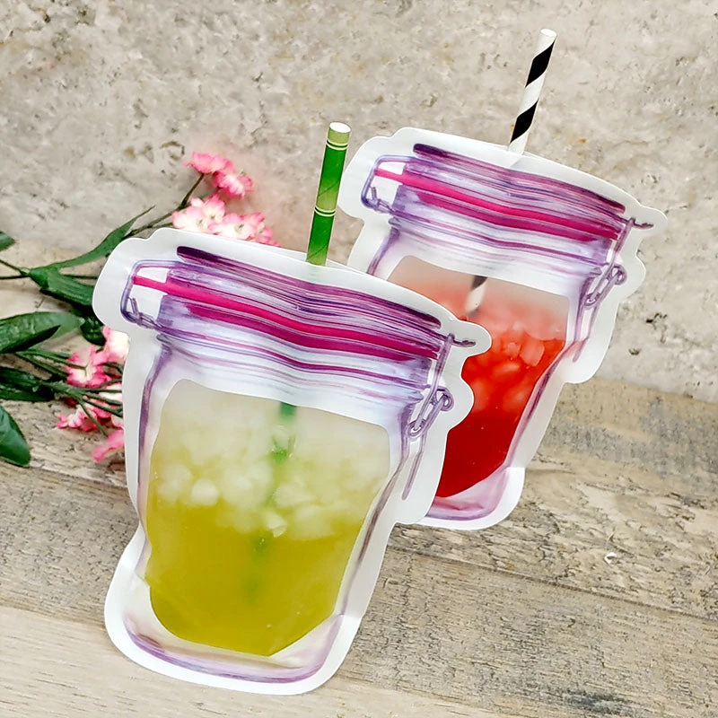 Cheapest 👍 Bars Mason Jar Zipper Cocktail Pouch - 17 Ounce 🥰 2 Cheapest 👍 Bars Mason Jar Zipper Cocktail Pouch - 17 Ounce 🥰 - Image 2