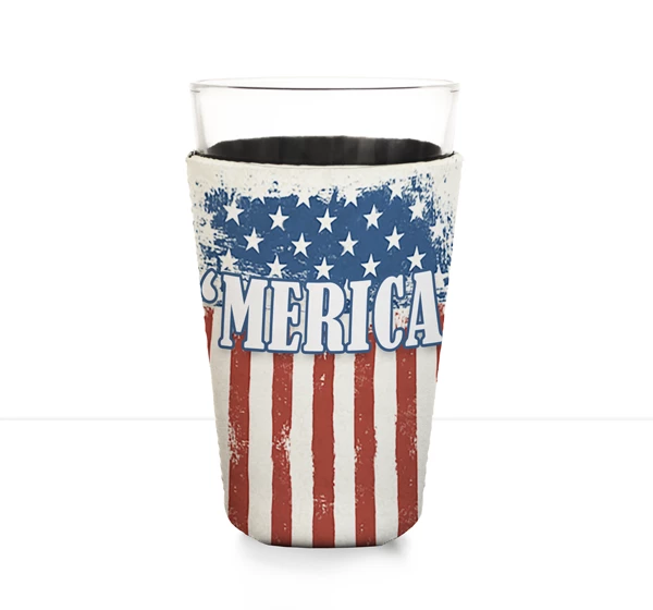 Cheap ๐ Bars 'MERICA Pint Glass Cooler - ADD YOUR NAME ๐ 3 Cheap ๐ Bars 'MERICA Pint Glass Cooler - ADD YOUR NAME ๐ - Image 3