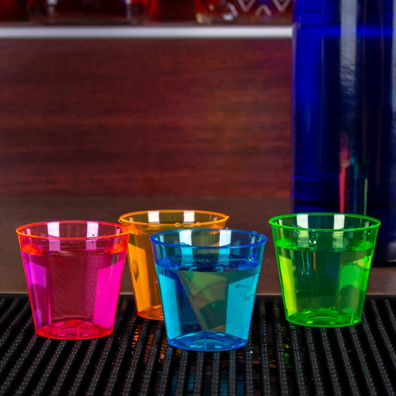 Outlet 🛒 Bars Shot Glasses - Assorted Neon - 50ct. - 1 Ounce 🤩 2 Outlet 🛒 Bars Shot Glasses - Assorted Neon - 50ct. - 1 Ounce 🤩 - Image 2