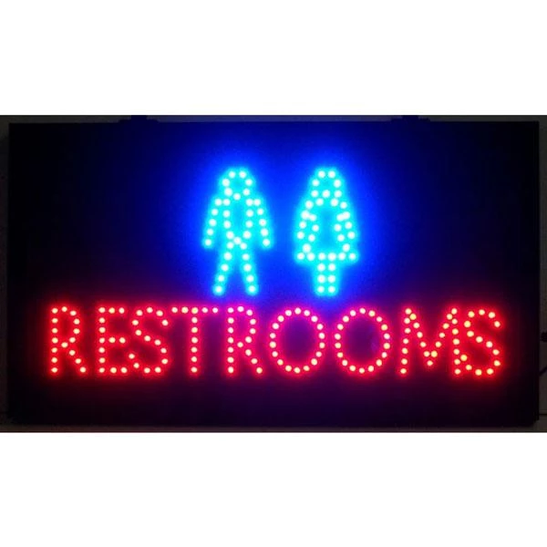 Flash Sale ⭐ Bars LED Sign - Restrooms ✨ 1 Flash Sale ⭐ Bars LED Sign - Restrooms ✨