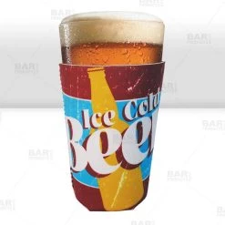 Cheap ❤️ Bars Ice Cold Beer Pint Glass Cooler 👏