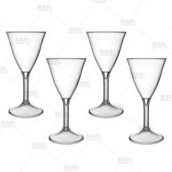 Cheap ❤️ Bars Plastic Martini Shot Glasses - 4 Pack - Reusable 🔔