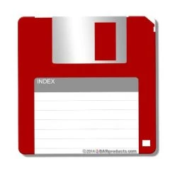 Best reviews of 👏 Bars Floppy Disk Foam Kolorcoat™ Coaster- 3.5 Inch Square 🔔 -BARS Sales Store red floppy disks foam coaster 1 2 800x