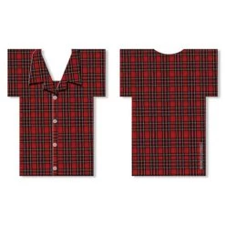 Wholesale ๐ Bars Pajamas Series T-Shirt Style Bottle Cooler ๐ฅฐ 11 Wholesale ๐ Bars Pajamas Series T-Shirt Style Bottle Cooler ๐ฅฐ -BARS Sales Store red plaid pijamas shirt cooler 800x