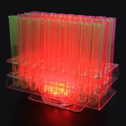 Coupon 👏 Bars LED Test Tube Shot Tray – 36 Hole 🌟 -BARS Sales Store s shaped test tubes tray light up 800x