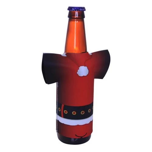 Coupon 🌟 Bars Santa Version 2 T-Shirt Style Bottle Cooler 🔔 2 Coupon 🌟 Bars Santa Version 2 T-Shirt Style Bottle Cooler 🔔 - Image 2