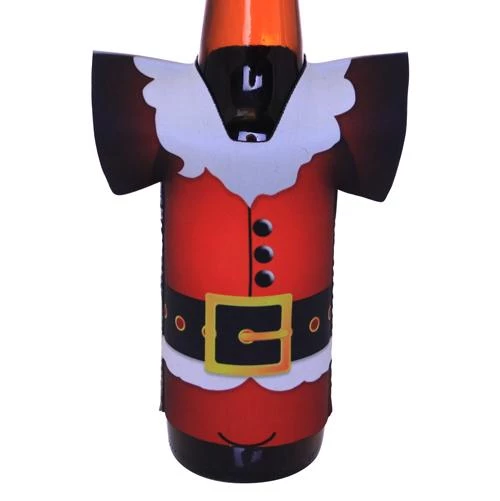 Coupon 🌟 Bars Santa Version 2 T-Shirt Style Bottle Cooler 🔔 3 Coupon 🌟 Bars Santa Version 2 T-Shirt Style Bottle Cooler 🔔 - Image 3