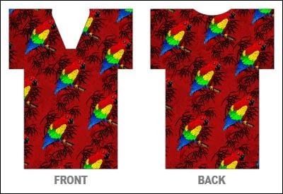 Hot Sale ❤️ Bars T-Shirt Style Bottle Cooler - Hawaiian Parrot 🎁 2 Hot Sale ❤️ Bars T-Shirt Style Bottle Cooler - Hawaiian Parrot 🎁 - Image 2
