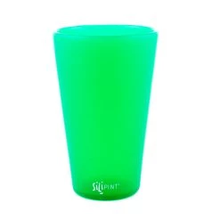 New 🎁 Bars 16 Ounce - Silicone Pint Glass - (Color Options) 🧨 -BARS Sales Store silicone pint glass green clean 800x