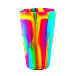 New 🎁 Bars 16 Ounce - Silicone Pint Glass - (Color Options) 🧨