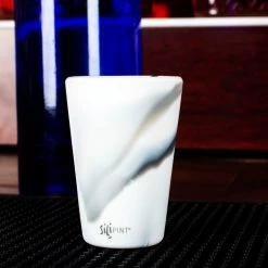Best Sale ✔️ Bars Shot Glass - 1.5 Ounce - Silicone (Color Options) 🎁 -BARS Sales Store silicone shot glass marble scene1 800x