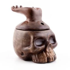 Best reviews of 🔔 Bars BarConic® Skull Bowl - Tiki Drinkware - 14 Ounce 🤩 -BARS Sales Store skull bowl clean2 800x