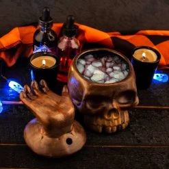 Best reviews of 🔔 Bars BarConic® Skull Bowl - Tiki Drinkware - 14 Ounce 🤩 -BARS Sales Store skull bowl scene2 800x