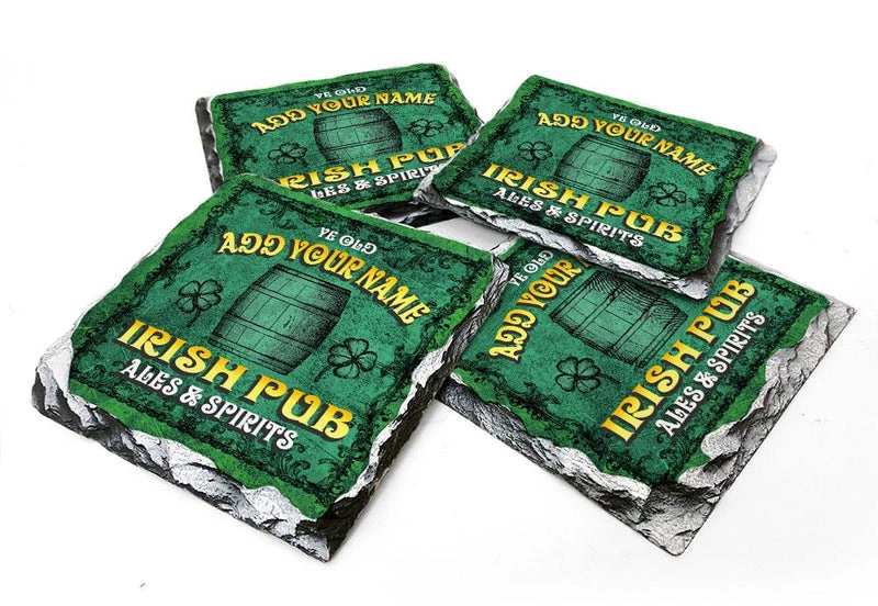 Deals ๐ฅ Bars Irish Pub CUSTOMIZABLE Rock Slate Coaster โค๏ธ 1 Deals ๐ฅ Bars Irish Pub CUSTOMIZABLE Rock Slate Coaster โค๏ธ
