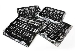 New π Bars Bourbon Whiskey And Moonshine CUSTOMIZABLE Rock Slate Coaster π
