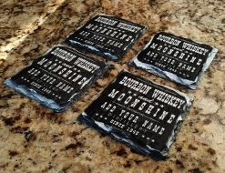 New 😉 Bars Bourbon Whiskey And Moonshine CUSTOMIZABLE Rock Slate Coaster 🎉 -BARS Sales Store slate coaster moon web 800x