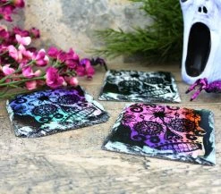Hot Sale โค๏ธ Bars Sugar Skull Rock Slate Coasters (Design Options) ๐ 9 Hot Sale โค๏ธ Bars Sugar Skull Rock Slate Coasters (Design Options) ๐ -BARS Sales Store slate coaster sugar skulls main web 6 800x
