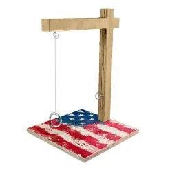 Flash Sale 👏 Bars Small Tabletop Ring Toss Game - Grunge Flag 👍 -BARS Sales Store small tabletop ring toss game hanging grunge flag 800x