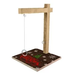 Promo 🤩 Bars Small Tabletop Ring Toss Game - Merry 🎅 Christmas ✨ -BARS Sales Store small tabletop ring toss game hanging merry christmas 800x